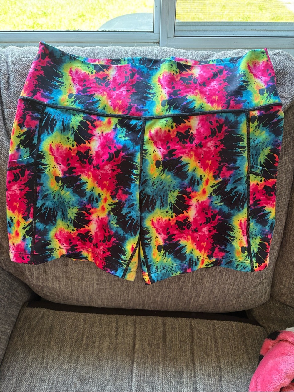 Constantly Varied Gear Neon Tie-Dye Skort XL